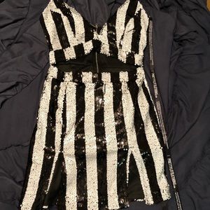 Pretty Little Thing Sequin Party Dress